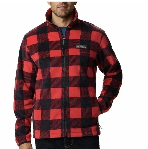 Columbia Men's Steens mountain printed full-zip fleece jacket - Picture 1 of 11